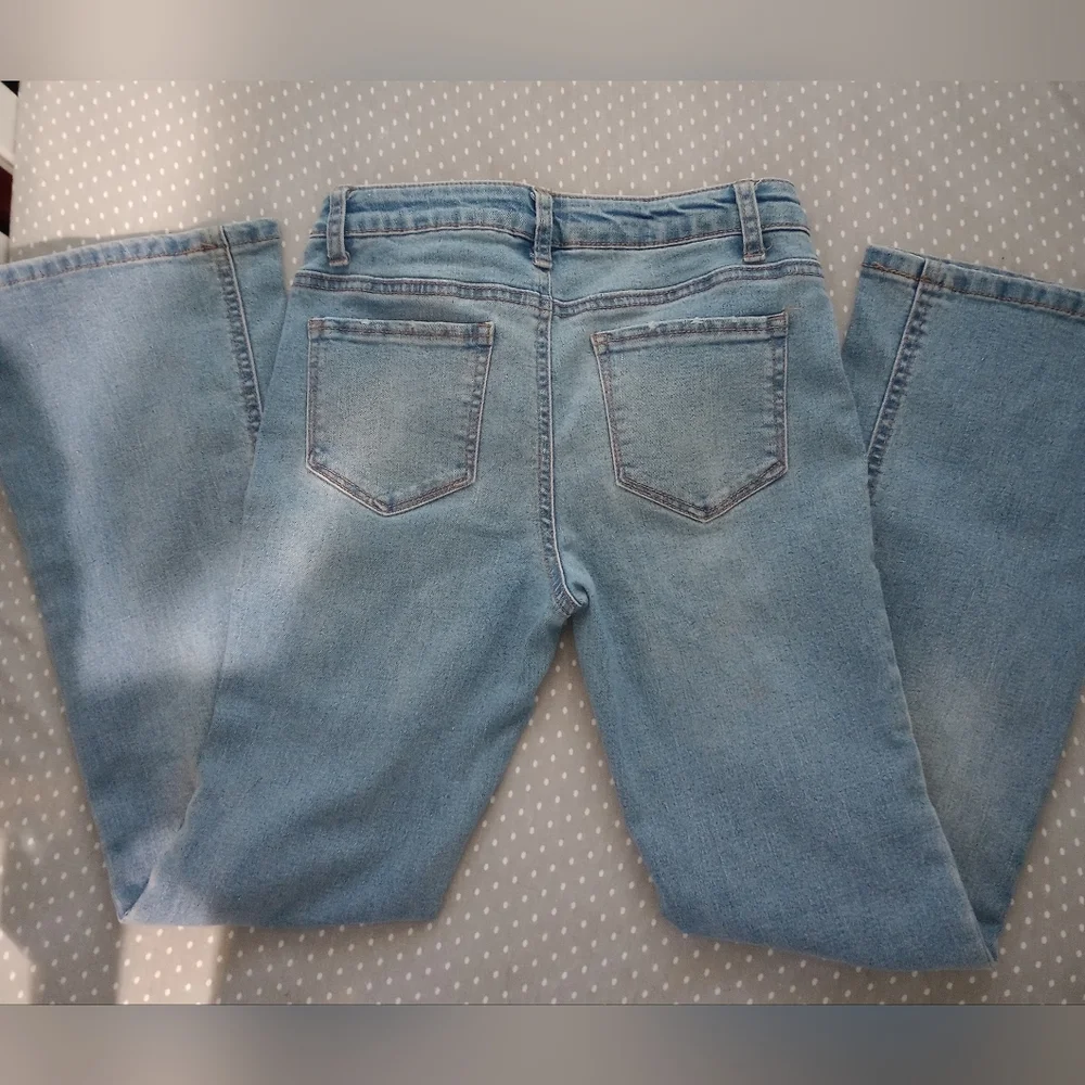 Girl's Falls Creek Flare Stretch Jeans 10 - Picture 4 of 6